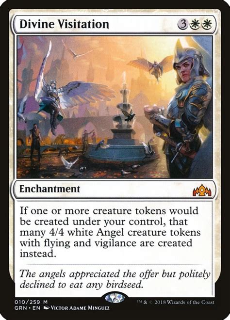 Everything that is specified by the effect creating the original token or tokens will also be true about the additional token or tokens created by Doubling Season's replacement effect. . Mtg replacement effect